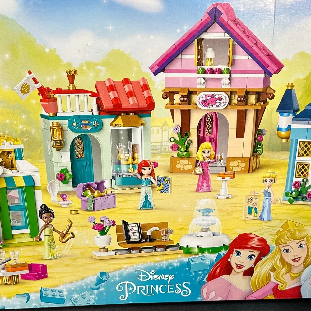 LEGO Disney Princess Market Adventures 817 pcs Sealed 6+ NEW Ariel Cinderella + - Picture 5 of 15